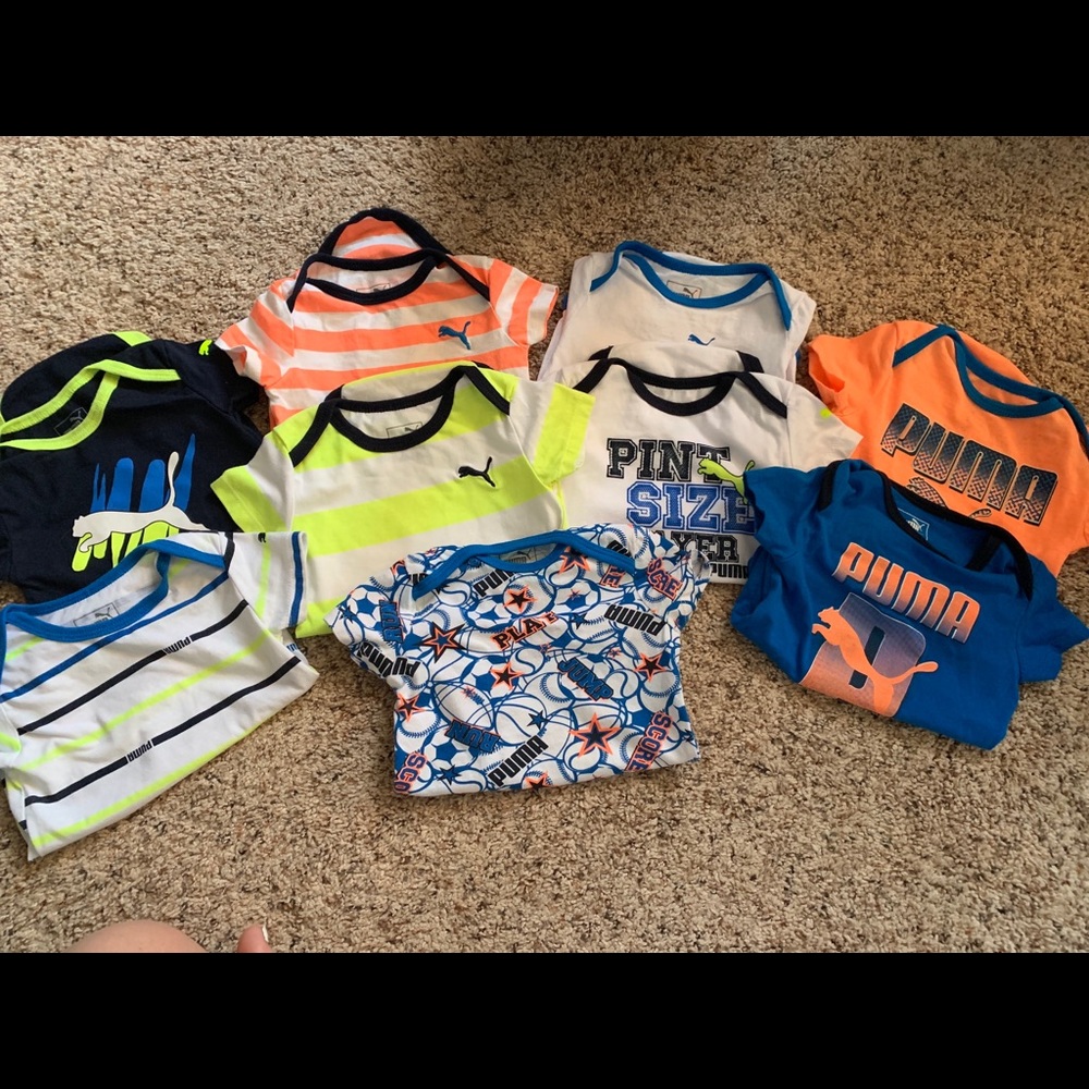 Puma onesies 6-9month